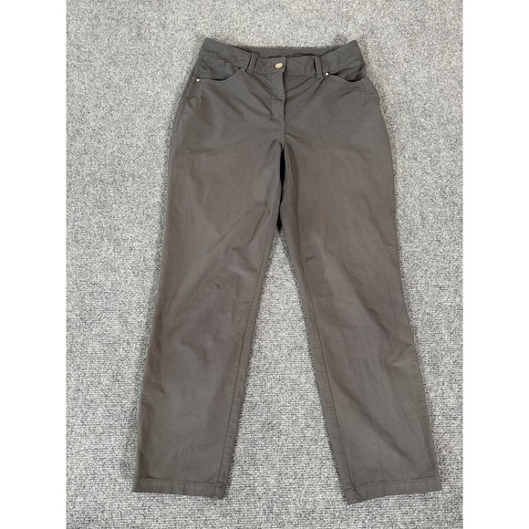 lululemon athletica Pants - Lululemon Womens City Sleek 5 Pocket 7/8 Pants Womens 6‎ Gray Travel Stretch 25"